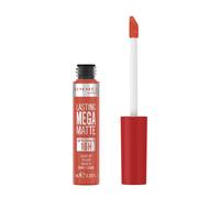Rouge l vres liquide Lasting Mega Matte de Rimmel London, formule v g talienne hydratante longue tenue - 600 - Coral Sass 0,25 oz