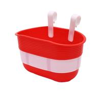 Rouge - Panier De Vélo En Plastique Pour Enfants, Sacoche De Transport De Guidon Suspendu À L'avant