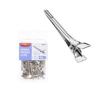 Rouge par Kiss 40pcs 1,75 """" ""Clips de cheveux coulissants en m tal durable Couettes de boucles pour sectionner des coiffures et retwisting des