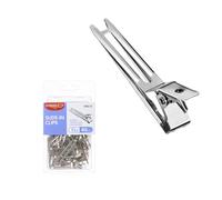 Rouge par Kiss 40pcs 1.75 Clips de cheveux glissants 1 3/4 """" ""Durable Metal Curl Prix Clips pour la section de coiffure et retwisting Hair sans