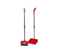 Dirt Devil Jouet de ménage ¿ Balai et Pelle avec Manche Long ¿ Set de Nettoyage Réaliste pour Enfant dès 3 Ans ¿ 2 Pièces Léger et Sécurisé