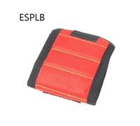 (Rouge) Sac à outils magnétique puissant pour poignet en tissu Oxford, sangle pour outils, vis portables,