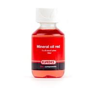 Elvedes Huile de frein minérale Shimano Rouge 100 ml