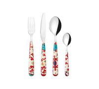 Rouge transparent MÉNAGÈRE 24 PIECES ''FLOWER&LEMON"