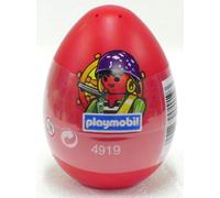 Rouge Œuf Avec Pirates Playmobil 4919 V `07 à Pâques Bateau Garde Œuf de Ovp