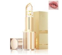 Rouges à lèvres changeants de couleur, rouges à lèvres correcteurs de pH avec feuille d'or, huile hydratante et nourrissante pour femmes, formule changeante de couleur sans transfert (1pcs)