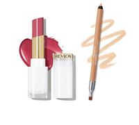 Rouges à Lèvres DUO GLASS SHINE + MULTILINER 2 pz