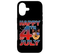 Rough Collie Dog American Flag Sunglasses Happy 4th of July Coque pour iPhone 17