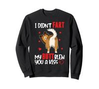 Rough Collie I Didn’t Fart My Butt Blew You A Kiss Funny Dog Sweatshirt