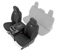 Rough Country Housses de siège Avant en néoprène pour Chevy Silverado 1500-91035 19-21