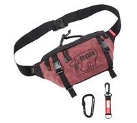 Rough Enough Sac banane tactique pour homme Grand sac banane pour homme, Rouge, Large, Grand sac banane tactique pour homme