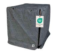 Rough Gem Housse de Cage pour Chien de 76,2 cm, la Housse de Niche Molly Mutt de Taille Moyenne Mesure 76,2 x 53,3 x 61 cm, Deux Portes enroulables, fabriquée à partir de 100% Coton Lavable en