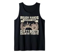 Rough Hands Farmer Tans Dirty Boots Country Roots Débardeur