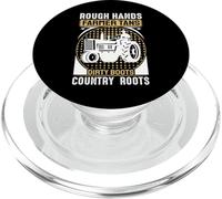 Rough Hands Farmer Tans Dirty Boots Country Roots PopSockets PopGrip pour MagSafe