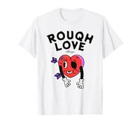 Rough Love Always Funny Broken Heart, Dessin animé Anti-Saint-Valentin T-Shirt