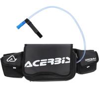 Acerbis Sac banane Dromy Logo 6,5 L avec vessie d'hydratation pour homme Noir/Blanc