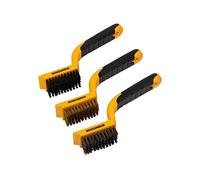 Roughneck 52012 Grande brosse métallique Lot de 3 (Import Grande Bretagne)