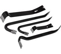 Roughneck ROU64961 Ultimate Multi-Purpose Bar Set - 5 Piece Set Including: Utility Bar (7in & 13in), Wrecking Bar (12in &15in) & Gorilla Bar (14in)
