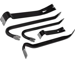 Roughneck ROU64961 Ultimate Multi-Purpose Bar Set - 5 Piece Set Including: Utility Bar (7in & 13in), Wrecking Bar (12in &15in) & Gorilla Bar (14in)