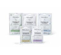 ROUGJ 3 Masque Visage Hydratant + 2 Patch Yeux Anti Cerne et Poches, Kit Skincare Complet Visage et Contour des Yeux, Masque Tissu Visage Collagene et Eye Patch Aloe Vera, Routine Beauté 5 Pièces