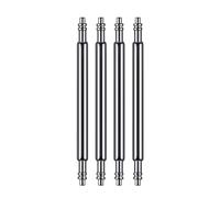 ROUHO 304 Acier Inoxydable Barrettes Ressort Rechange Tiges Bracelet Montre Fixation Connexion-1.5 * 23mm