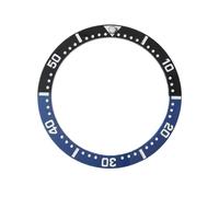 ROUHO 33,7mm Insert Lunette Céramique Montre Rechange Anneau Composant Incrustation Cadran Poli Garde-Temps 27,5mm pour Seiko-A4