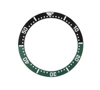 ROUHO 33,7mm Insert Lunette Céramique Montre Rechange Anneau Composant Incrustation Cadran Poli Garde-Temps 27,5mm pour Seiko-A5