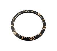 ROUHO 33,7mm Insert Lunette Céramique Montre Rechange Anneau Composant Incrustation Cadran Poli Garde-Temps 27,5mm pour Seiko-A3