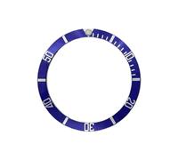 ROUHO 37,6mm Insert Lunette Aluminium Montre Incliné Anneau Alliage Composant Incrustation Cadran Mat Garde-Temps 30,7mm pour Rolex Submariner Date 16610-A3 37.6 * 30.7mm