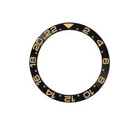 ROUHO 38mm Céramique Lunette de Montre, Anneau Insert Remplacement, GMT Composant Poli Incrustation Cadran 30.7mm pour Rolex GMT-Master II-A7