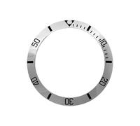 ROUHO 38mm Céramique Lunette de Montre, Anneau Rechange Insert Composant, Incrustation Cadran Polie 30.6mm pour Rolex Submariner-A2