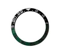 ROUHO 38mm Céramique Lunette de Montre, GMT Insert Rechange, Anneau Mat Composant Incrustation Cadran 30.6mm pour Rolex Submariner-A2
