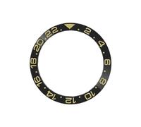 ROUHO 38mm Céramique Lunette de Montre, Insert Rechange, Anneau Poli Composant Incrustation Cadran 30.7mm pour Rolex-A1