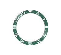ROUHO 38mm Insert Lunette Céramique GMT Anneau Remplacement Composant Incrustation Cadran Montre Incliné 30,7mm pour Rolex GMT-Master II 007-A5