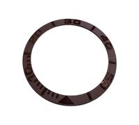 ROUHO 38mm Insert Lunette Céramique Montre Gaufré 3D Anneau Rechange Incrustation Cadran Horloger Professionnel 30,6mm pour Rolex Yacht-Master-A8