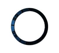ROUHO 38mm Insert Lunette Céramique Montre Gaufré 3D Anneau Rechange Incrustation Cadran Horloger Professionnel 30,6mm pour Rolex Yacht-Master-A2
