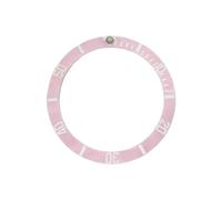 ROUHO 38mm Insert Lunette Céramique Montre Incliné Anneau Remplacement Incrustation Cadran Poli Garde-Temps 30,7mm pour Rolex Submariner-A9