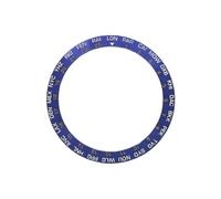 ROUHO 38mm Lunette de Montre Insert d'Alliage Anneau de Substitution Ville Incliné Inlay 30,7mm Composant pour Seiko SKX007 - A6