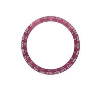 ROUHO 38mm Lunette de Montre Insert d'Alliage Anneau de Substitution Ville Incliné Inlay 30,7mm Composant pour Seiko SKX007 - A1