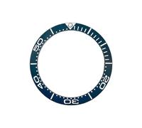 ROUHO 38mm Lunette de Montre Insert de Céramique Anneau de Remplacement Lumineux Inlay 30,7mm Pièce pour Omega Seamaster Diver 300M