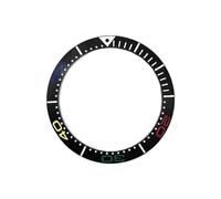 ROUHO 38mm Lunette de Montre Insert de Céramique Anneau de Remplacement Lumineux Inlay 30,7mm Pièce pour Omega Seamaster Diver 300M
