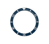 ROUHO 38mm Lunette de Montre Insert de Céramique Anneau de Réparation Polie Cadran Inlay 30,7mm Accessoire pour Seiko SKX007 - A1