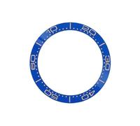 ROUHO 38mm Lunette de Montre Insert de Céramique Anneau de Substitution Polie Incliné Inlay 30,7mm Horlogerie pour Omega Seamaster Diver 300M - A19