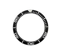 ROUHO 38mm Lunette de Montre Insert de Céramique Bague de Rechange Inlay Polie Cadran 30,7mm Horlogerie pour Omega Seamaster Diver 300M - A5