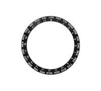 ROUHO 38mm Lunette de Montre Insert de Céramique Bague de Rechange Ville Monde Inlay 30,7mm Horlogerie pour Seiko SKX007 - A5