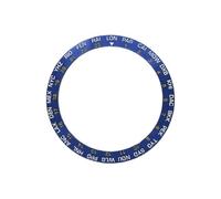 ROUHO 38mm Lunette de Montre Insert de Céramique Bague de Rechange Ville Monde Inlay 30,7mm Horlogerie pour Seiko SKX007 - A10
