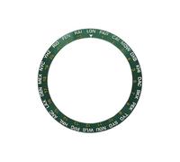 ROUHO 38mm Lunette de Montre Insert de Céramique Bague de Rechange Ville Monde Inlay 30,7mm Horlogerie pour Seiko SKX007 - A8