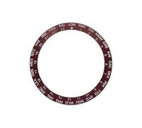 ROUHO 38mm Lunette de Montre Insert de Céramique Bague de Rechange Ville Monde Inlay 30,7mm Horlogerie pour Seiko SKX007 - A13