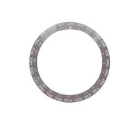ROUHO 38mm Lunette de Montre Insert de Céramique Bague de Rechange Ville Monde Inlay 30,7mm Horlogerie pour Seiko SKX007 - A11