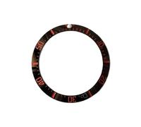 ROUHO 38mm Lunette de Montre Insert de Céramique Bague de Substitution Polie Cadran Inlay 30,6mm Pièce pour Rolex Submariner - A2